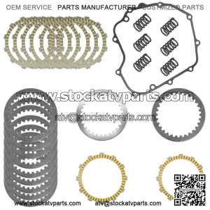Clutch Friction Steel Plates Kit for Kawasaki Concours 14 ZG1400 ABS 2008-2022