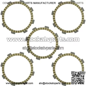 2P2-E6321-00-00 2P2-E6321-00 Clutch Friction Plates kit for Yamaha Qty 5