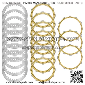 Clutch Disk Plates Kit for Honda GL1800 GL1800B Bagger F6B Gold Wing 2018-2023