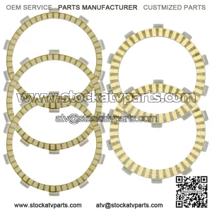 Clutch Friction Plates Kit for Kawasaki Ninja 400 EX400 / Z400 ER400D 2018-2023