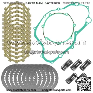 Clutch Friction Steel Plates Springs Gasket Kit for Yamaha WR250F 2002 - 2013