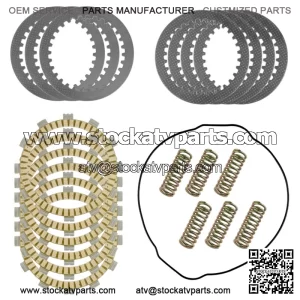 Clutch Friction Steel Plates and Springs Gasket Kit for Yamaha WR450F 2016-2018