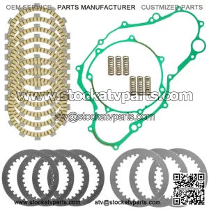 Clutch Friction Steel Plates and Springs Gaskets Kit for Yamaha WR450F 2005-2006