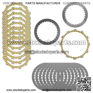 Clutch Friction and Steel Plates Kit for Kawasaki Ninja H2R ZX1000 2015 - 2021