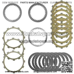Clutch Friction Steel Plates Kit for Yamaha FJR1300A FJR130ES  FJR1300P 2016-23