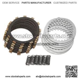 87-06 for Yamaha Banshee 350 YFZ350 Clutch Kit Discs Steel Plates & Springs Kit