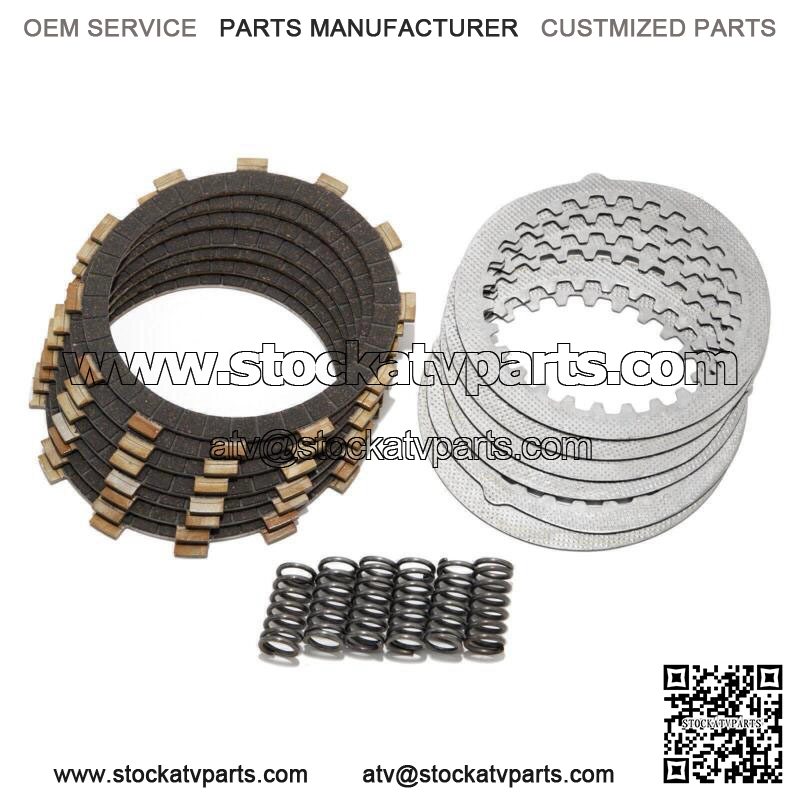 87-06 for Yamaha Banshee 350 YFZ350 Clutch Kit Discs Steel Plates & Springs Kit