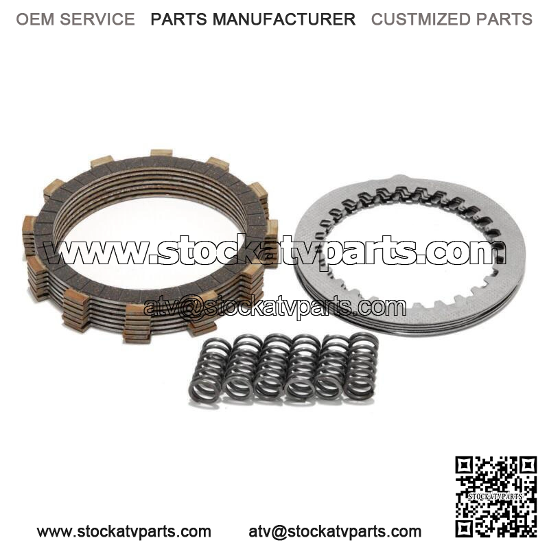 87-06 for Yamaha Banshee 350 YFZ350 Clutch Kit Discs Steel Plates & Springs Kit - Image 2