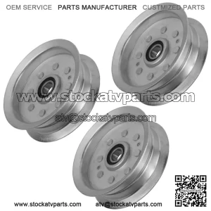 Deck Large Idler Pulley Sheave For John Deere 190C LA175 100 Series Tractor Qty3