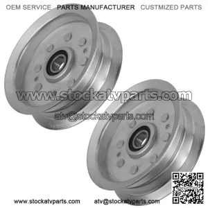Deck Large Idler Pulley Sheave For John Deere GY20629 GY22082 Qty 2