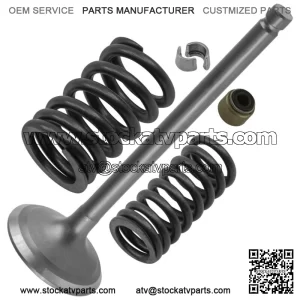 Exhaust Valve Kit For Kawasaki Bayou 220 KLF220A 1988 1989 1990-2002