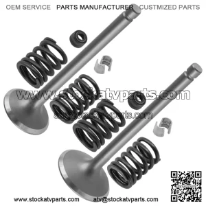 Intake & Exhaust Valve Kit For Kawasaki KLT200A 1983 / 12004-1006