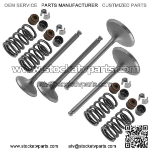 Exhaust and Intake Valve Kit for Suzuki Quadsport 400 LT-Z400 LTZ400 Z 2003-2013