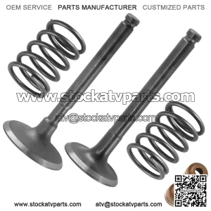 Exhaust & Intake Valve Kit For John Deere 240 245 260 265 285 320 Seals Springs