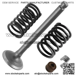 Exhaust Valve Kit for Yamaha Raptor 90 YFM90R 2009 2010 2011 2012 2013