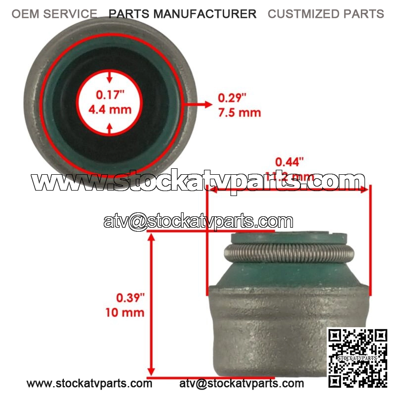 Exhaust Valve Kit for Can-Am CanAm Renegade 800R 2009 2010 2011 2012 2013-2015 - Image 4