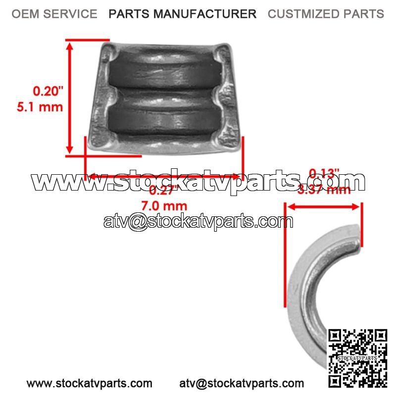 2x Intake Valve Kit for Can-Am CanAm Commander 1000 2011 2012 2013 2014 2015 - Image 5