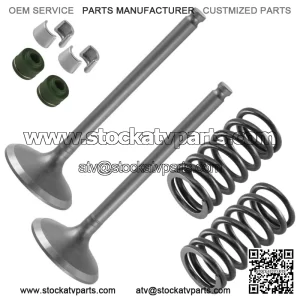 2xExhaust Valve Kit for Yamaha YFZ450X 2010-2011/5TA-12121-00-00 1AA-12118-00-00