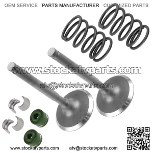 2x Intake Valve Kit for Kawasaki Mule 4000 KAF620 4x4 2009 2010 2011 2012-2023