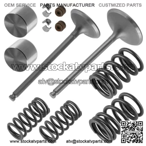 Exhaust & Intake Valve Kit for Suzuki Quadsport LT-Z400 LTZ400 LTZ400Z 2003-2009