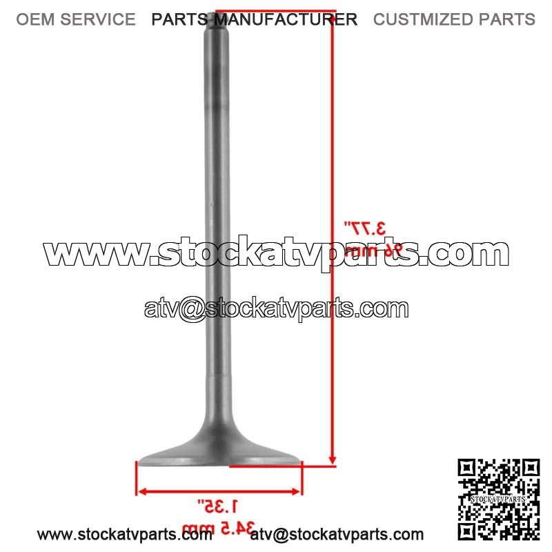 Intake Valve Kit For Polaris RZR 900 2016 / 3022415 7043988 3022443 - Image 2