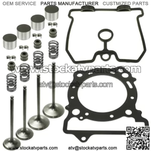 Cylinder Head Valve Gasket Kit for Suzuki LT-Z400 Quadsport Z400 2X4 2003-2014