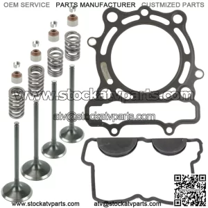 Cylinder Intake Exhaust Gasket Valve Kit for Kawasaki KX250F 2009-2016