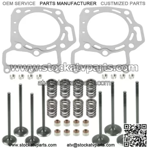 Cylinder Intake Exhaust Valve Gasket Kit for Kawasaki Teryx 750 KRF750 2008-13