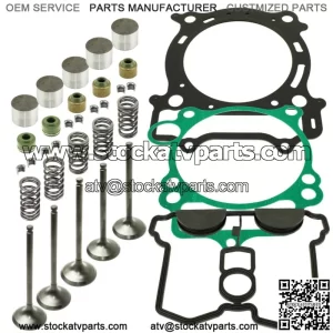 Cylinder Head Valve Gasket Kit for Yamaha YFZ450 Se Sp Special Edition 2005-08