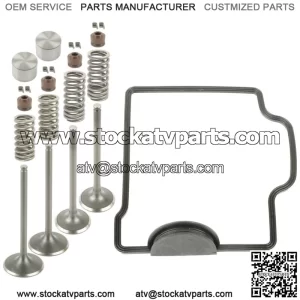 Cylinder Head Intake Exhaust Valve Gasket Kit Fits Honda CRF250R 2007