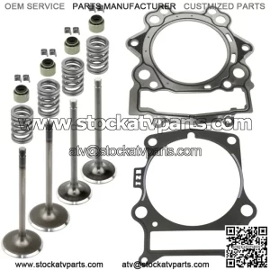 Cylinder Intake Exhaust Valve Kit for Yamaha Raptor 700 YFM700R 2006-2014