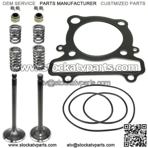 Cylinder Intake Exhaust Valve Gasket Kit for Yamaha Raptor 350 YFM350R 2004-13