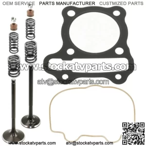 Cylinder Intake Exhaust Valve Gasket Kit for Polaris Phoenix 200 Quad 2005-2017