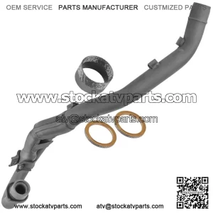 Exhaust Header Pipe And Gaskets For Yamaha Raptor 660R YFM660R LIMITED 2002-2003