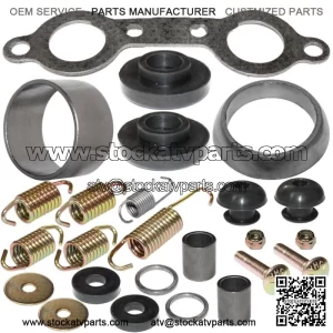 Exhaust Muffler Kit for Polaris Sportsman 800 EFI 2005 2006 2007 (For: Polaris Sportsman 800)