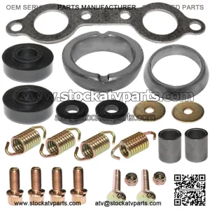 Exhaust Muffler Gasket Kit for Polaris Sportsman 800 EFI 2010 2012 2013 2014 (For: Polaris Sportsman 800)