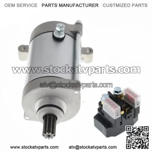 Starter & Relay Solenoid for Yamaha Wolverine 450 YFM450 2006 2007 2008-2010