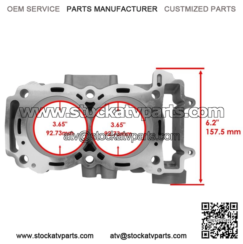 Cylinder For Polaris RZR XP Turbo Tractor 2017-2018 3023035 92.7mm Bore - Image 3