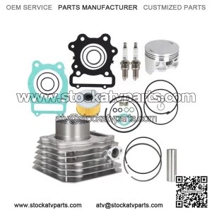 For 1988-2000 Honda FourTrax 300 TRX300 2x4 Cylinder Top End Rebuild Kit (For: Honda)