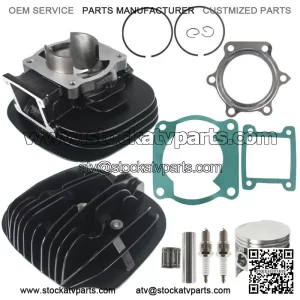 Cylinder Head Piston Gasket Top End Rebuild Kit For Yamaha Blaster 200 88-06