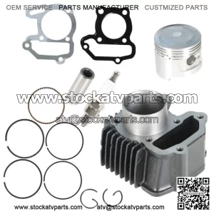 Engine Piston Cylinder Top End Kit for Yamaha  Badger 80 1985-2001 80cc