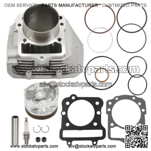 Cylinder Piston Top End Kit for Kawasaki Bayou 300 KLF300B 1989 1990 1991-2004