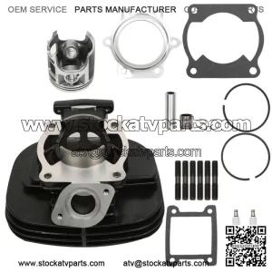 Cylinder Piston Gasket Top End Kit For Yamaha Blaster 200 YFS200 1988-2006