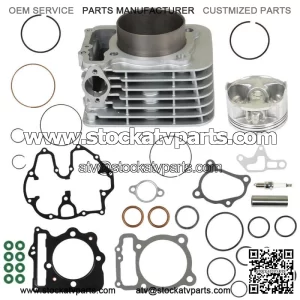 For 1999 2000 2001 2002-2008 Honda TRX400EX Cylinder Piston Gaskets Top End Kit