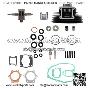 Piston Cylinder Crank Motor Rebuild FOR Yamaha Blaster 200 66 Gasket Seal Kit
