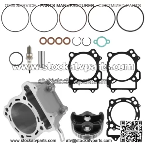Cylinder Piston Gaskets Top End Rebuild Kit for Suzuki LTZ400 LTZ 400 KFX400