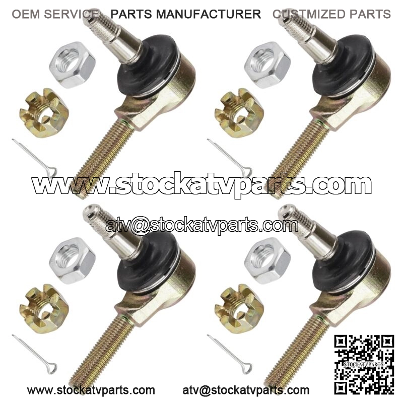 Tie Rod End Kit for Yamaha Grizzly 90 YFM90 YFM09GY 2019-2023 Qty 4 - Image 5