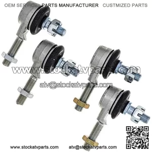Tie Rod End Kit for Suzuki Kawasaki Quadsport Z400 230 Quadracer 250 KFX400 Vinson 500 Eiger 400