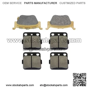 Front Left Right & Rear Brake Pads for Honda Rancher 420 4x4 2009-2023