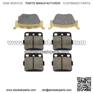 Front & Rear Brake Pads for Honda Foreman Rubicon 500 4x4 2015-2023
